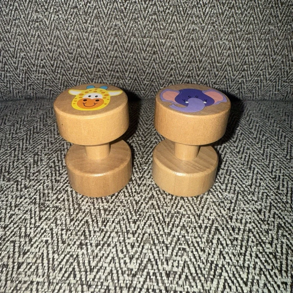 Melissa And Doug Zig Zag Tower Rolling Animal‎ Wood Wooden Replacement Piece